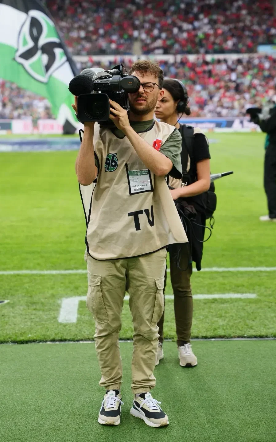 André Bergmann, EB Kamera, Fussballstadion